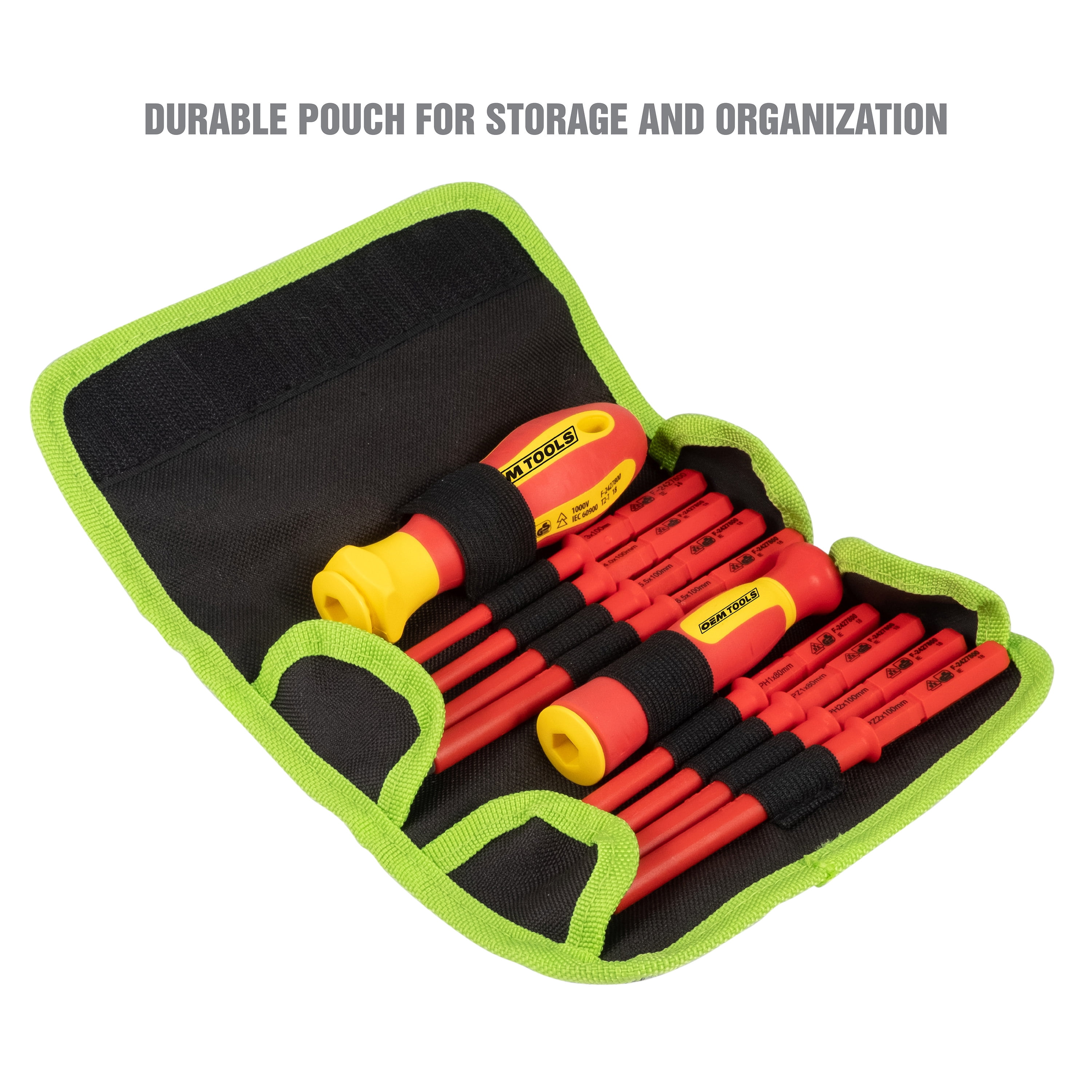 OEMTools 10 Piece Insulated Screwdriver Set