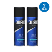 Consort for Men Unscented Extra Hold Hair Spray 8.3 oz. Aerosol Can (Pack of 2)