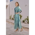 thumbnail image 2 of HAPPY BAY Women's Summer Relaxed Fit Caftan House Sleep Shirt Loungewear Dashiki Dresses for Women 2X-3X Sun, Navy, 2 of 6