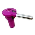 thumbnail image 4 of Ventilador de barbacoa soplador de aire fuelle de fuego de barbacoa 1,5 V violeta fácil de usar ventilador de barbacoa duradero accesorios de soplador mayimx Soplador de aire para barbacoa, 4 of 9