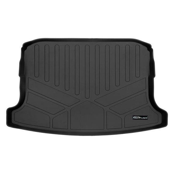 Smartliner SD0562 All Weather Custom Fit Cargo Liner Set for 2022-2023 Volkswagen Taos, Black