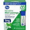 3 PACK - Kroger Mint Mini Nicotine Lozenges Stop Smoking Aid (compare to Nicorette) 2mg 81 lozenges *EN