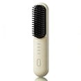 thumbnail image 2 of EGNMCR Styling Brush For Short Hair Wireless Ceramic Heating Hair Straightening Comb With 4 Temperature And Fast Heating Time For Women All Hair Types Straightening Comb, 2 of 9