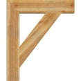 thumbnail image 3 of Ekena Millwork 6"W x 32"D x 38"H Traditional Block Rough Sawn Bracket, Western Red Cedar, 3 of 4