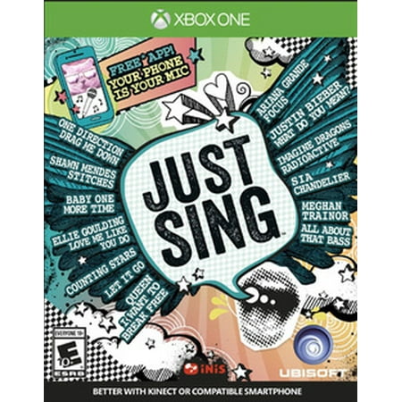 Just Sing, Ubisoft, Xbox One, 887256020767 (Best Singing Game Xbox One)