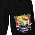 thumbnail image 2 of A Christmas Story It's A Major Award Men's Black Sleep Pajama Shorts
-Small, 2 of 4