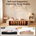 thumbnail image 5 of Patbrela 16'' Twin Air Mattress with Built-in Pump & 4000mAh Rechargeable Battery, Portable Inflatable Bed, Quick Inflate & Deflate, Puncture-Resistant Airbed for Camping, Travel & Overnight Guests, 5 of 9