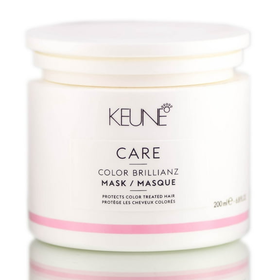 Keune Care Color Brillianz Mask , 6.8 oz Hair - Pack of 2 w/ SLEEKSHOP Teasing Comb