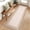 2*6ft-Beige, variant on 2x6 Hallway Runner Rug Washable Kitchen Runner Rug Stain Resistant Solid Border Entry Rugs Non Slip Non Shedding Low Pile Floor Cover for Living Room Bedroom Dining Room,Taupe/Brown