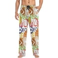 thumbnail image 4 of Top-kevin Gras Floral Pajama Pants Men's Pajama Bottoms Lounge Sleepwear PJs Casual Sleep Pants S, 4 of 11