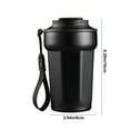 thumbnail image 3 of Clearance under $5 Usloyux Coffee Travel Mug Spill Proof With Lid，Insulated Coffee Mug With Rope,Stainless Steel Tumbler Cups,Thermos for Hot and Cold Drink 510 ML, 3 of 6