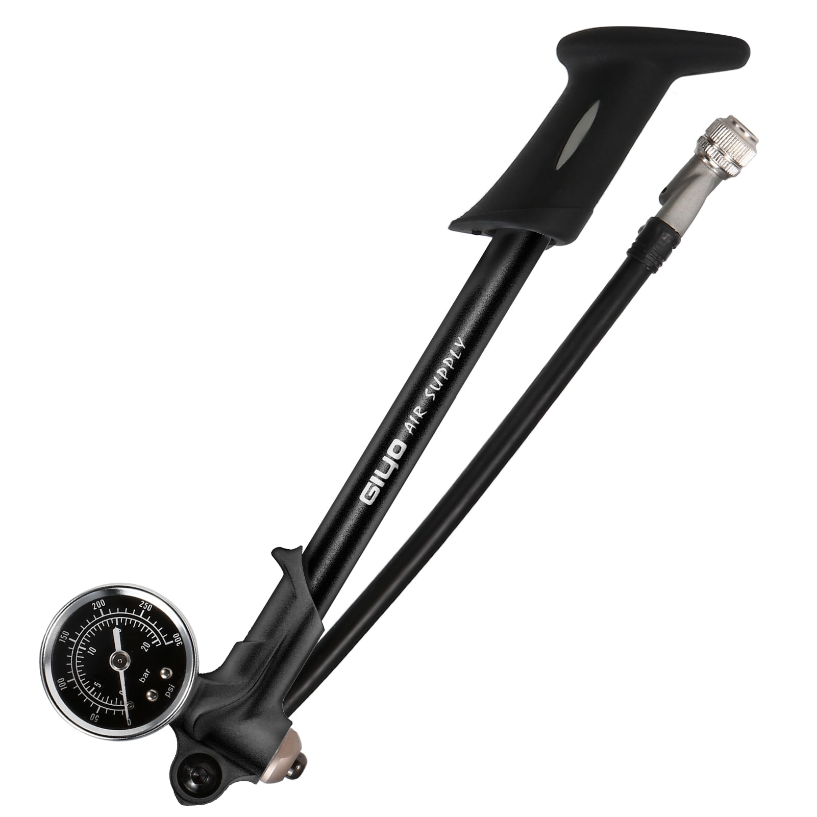High Pressure Shock Pump w/ Bleed Valve 300psi MTB Suspension Mountain Bike 