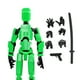 thumbnail image 3 of Figura de acción impresa en 3D de 34 cm con múltiples accesorios 13 figuras de acción de juguete móviles mecánicas de cuerpo completo juguetes regalos para él, 3 of 6