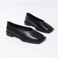 thumbnail image 4 of Miluxas Women's Casual Flat Shoes – Square Toe Flats for Casual Daily Wear Black 9(42), 4 of 9