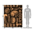 thumbnail image 3 of Rwraps Beer Craft Brew Gloss Vinyl Film Wrap 59in x 1ft Vinyl Vehicle Car Film Sheet Roll, 3 of 9