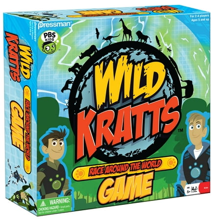 Pressman Toy Wild Kratts Race Around the World (Best Surgery Games In The World)