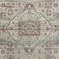 thumbnail image 6 of SAFAVIEH Aria Christopher Traditional Area Rug, Red/Cream, 6'5" x 6'5" Round, 6 of 7