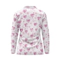 thumbnail image 3 of Uorisanigo Pink Heart Long Sleeve Golf Polo Shirts for Women Size XL Relaxed Breathable Moisture Wicking Casual Tennis Activewear Casual Outing Wear for Women, 3 of 7