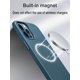 thumbnail image 5 of Funda magnética de cuero para teléfono móvil IPhone12/12 Pro de 6,1 pulgadas, funda protectora de cuerpo completo antihuellas a prueba de golpes, 5 of 6