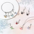 thumbnail image 5 of 40Pcs 2 Styles Christmas Angel Charms Clip On Bracelet Charms Crochet Stitch Marker Counter Zipper Pull Knitting Needle Markers Lobster Charm for Jewelry Making Guardian Fairy Weaving Craft, 5 of 9