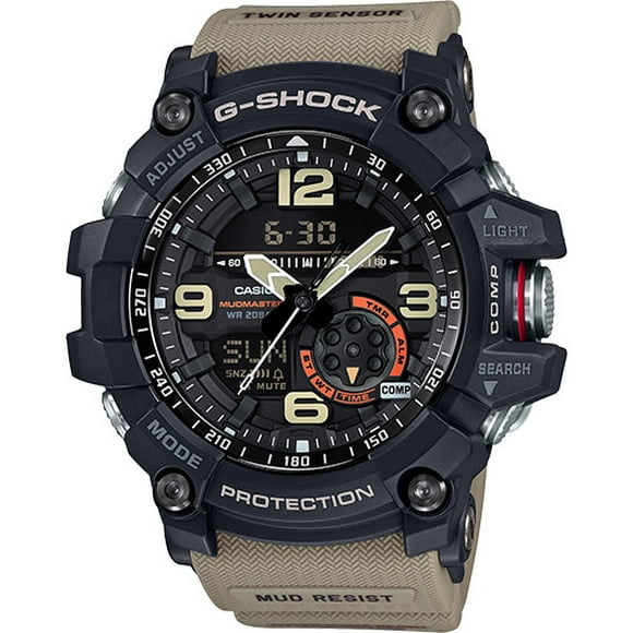 G Shock Mudmaster, GG1000-1A5 Casio Digital Sports Watch for Men