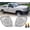 05-06 Tundra REGULAR / ACCESS Cab Clear Lens, variant on USR Tundra Sequoia Clear Corner Lights - Front Cornering Turn Signal Lamps (Left + Right) Compatible with 2005-2006 Toyota Tundra Regular and Access Cab Truck (Clear Lens, x4 Amber Bulbs + Sockets)