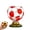 A, variant on Soccer Ball Shaped Rotating Drinking Glass Cup, 10oz/300ml Football Trophy Beer Glass with Gold Base, Novelty Sports Themed Drinkware for Beer, Cocktails, and Game Day