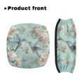 thumbnail image 2 of Jiueut Flower Hummingbird Rollator Seat and Back Rest Covers for Women 2 Piece Seat and Back Rest Cover for Rollator Walker Drive Walker Seat Cushion for Seniors, 2 of 7
