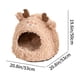 thumbnail image 3 of Pisexur Suministros para mascotas Cama para gatos adecuada para gatos de interior Cama para gatos grandes Cama tipo cueva para gatos Cama tipo tienda con tapete desmontabperros, gatos y animales, 3 of 6
