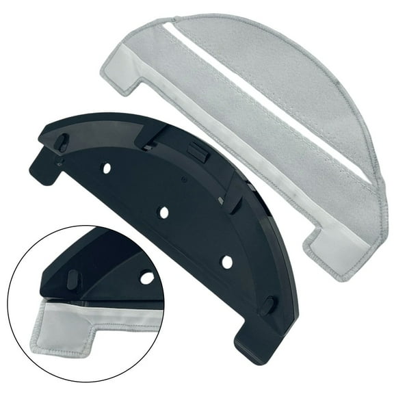 Mop System Parts Reliable Attachment with Microfiber Pads for Robotic Vacuums