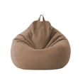 thumbnail image 3 of 1X Cloth Cover 1Pc Classic Sofa Chairs Lazy Lounger Bag Storage Chair Indoor Outdoor for Home Garden Living Room Sofa Cover, 3 of 3