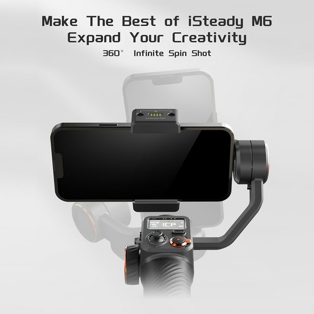 hohem iSteady M6 3-Axis Smartphone Gimbal Stabilizer Anti-shake