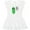 AA-White, variant on Inktastic Just Dill with It Chill Dill Pickle in Sunglasses Girls Baby Dress
