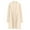 Khaki, variant on Womens Plus Size Coats Fall Trench Lightweight Brown Cardigan Sweaters Long Sleeve Open Front Winter Ladies Outerwear with Pocket XL 14W 16W