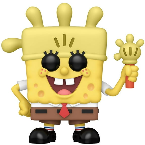 FUNKO POP! Television: SpongeBob SquarePants - SpongeBob w/ Glove Light (25th Anniversary)