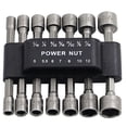 thumbnail image 3 of Agiferg 14pcs Powerful Socket Wrench Hexagon Handle Screw Socket, 3 of 9