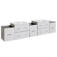 thumbnail image 1 of Imaginations Américaines 88.5 pouces W Vanity Set Blanc, 1 of 1