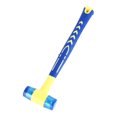 thumbnail image 1 of Soft Mallet,  Shock Absorption Non Slip 35mm Multi Coloured Rubber Floor Tile Hammer  for Furniture, 1 of 8