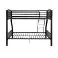 thumbnail image 6 of Powell Kalmia Heavy Metal Kid's Twin over Full Convertible Bunk Bed with Built-In Ladder, Black, 6 of 12