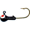 Arkie Walleye & Panfish Ball Jig Heads, Black, 1/8 Oz., 10 Count