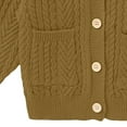 thumbnail image 4 of XXWXYD Baby Toddler Cardigan Sweater Button Up Knit Jacket Long Sleeve Unisex Warm Pullover for Newborn Fall Outfits Soft Chunky, 4 of 6