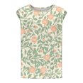 thumbnail image 5 of Hauts à Enfiler pour Femmes Printemps Automne Vêtements 2025 Manches Longues Chemises Tendance Col Rond Ample Festival Hauts Mode Décontractée Imprimé Col Rond Sans Manches T-shirt Débardeur Grande Taille pour Femmes Été, 5 of 5