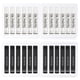 thumbnail image 1 of Uxcell Blanco, Negro Pasteles de Aceite, 24 Piezas Suaves Crayones de Aceite Pasteles Cremosos Suministros de Arte, 1 of 6