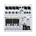 thumbnail image 4 of Graflsoa AM-6R 8-Channel USB Mixer with Built-In Effects, Phantom Power, and Multiple Input/Output Options for Professional Audio Mixing, 4 of 6