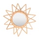 thumbnail image 3 of Espejo colgante de pared de ratán, decoración artística innovadora de ratán, espejo de maquillaje para baño, espejo de maquillaje de ratán retro, máxima comodidad Jadeshay A, 3 of 8