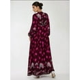 thumbnail image 5 of Printed Long Sleeve Viscose Maxi Dress, 5 of 6
