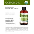 thumbnail image 2 of Velona USDA Certified Organic Castor Oil - 4 oz (With Dropper) | For Hair, Boost, 2 of 6