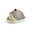 thumbnail image 2 of Potter's Studio Hedgehog with Mushroom Butter Dish Grace Teaware, 2 of 4