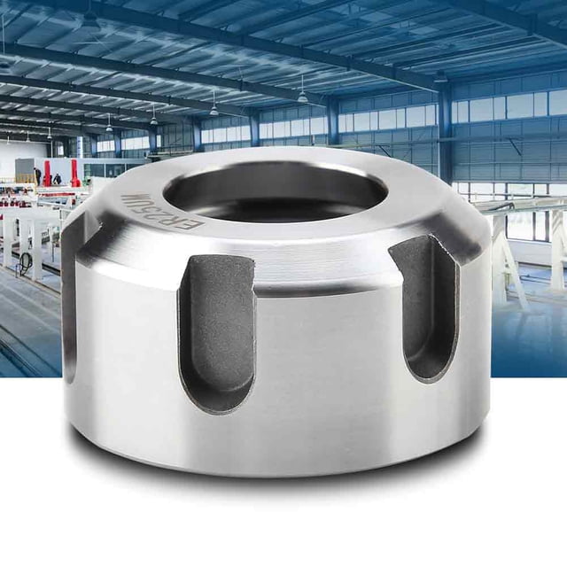 Collet Clamping, Black Oxide Finish Metal Collet Clamping Durable Metal For Tool Rod For Tool Handle For ER25 Chuck