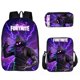 thumbnail image 1 of Mochila para estudiantes Fortnite de 17 pulgadas, bolso bandolera y estuche para lápices, diseño con estampado duradero en varios colores., 1 of 5
